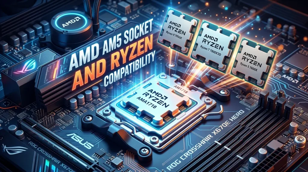 AMD AM5 Socket and Ryzen Compatibility