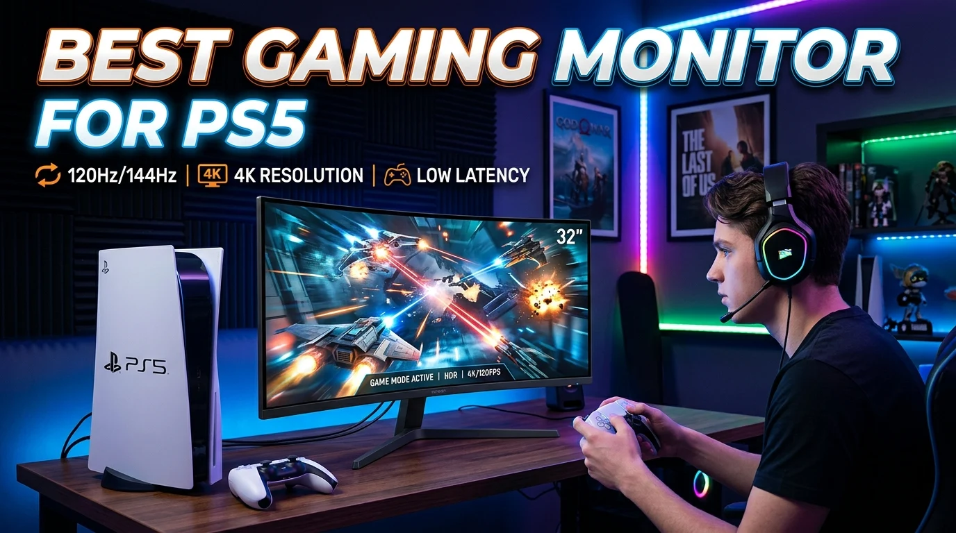 Best gaming monitor for ps5