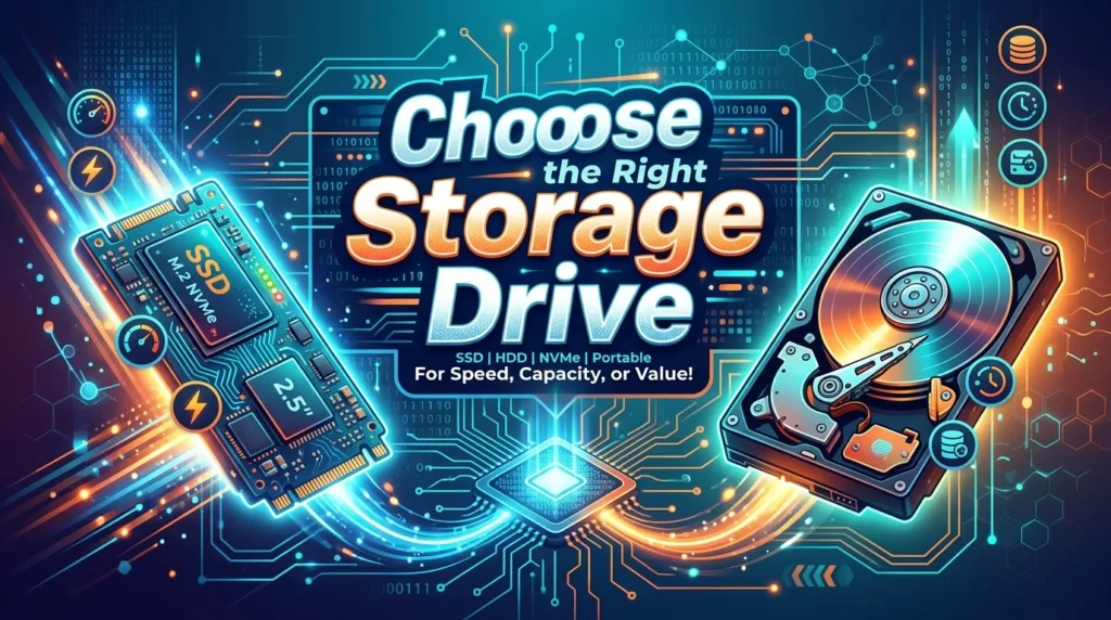 Choose the Right Storage Drive