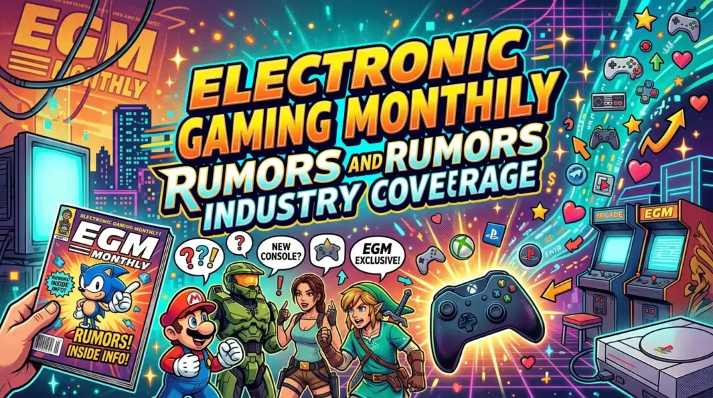 Electronic Gaming Monthly Rumors and Industry Coverage