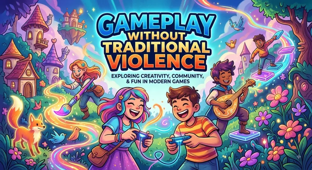 Gameplay Without Traditional Violence
