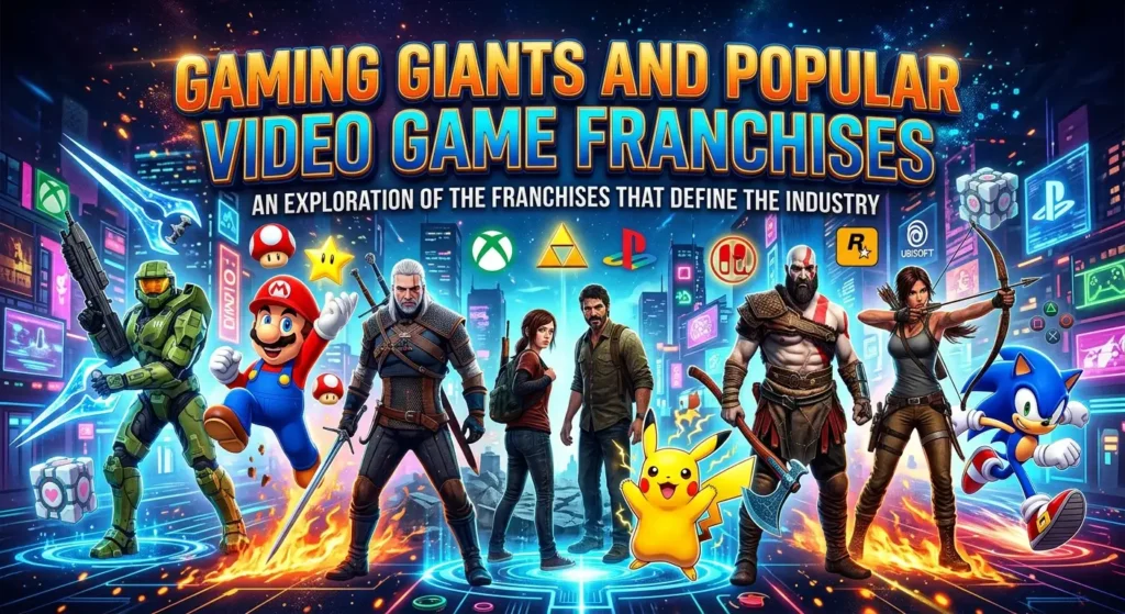Gaming Giants and Popular Video Game Franchises
