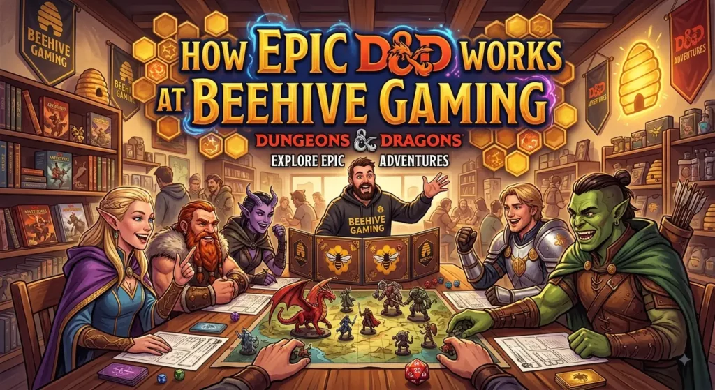 How Epic D&D Works at Beehive Gaming