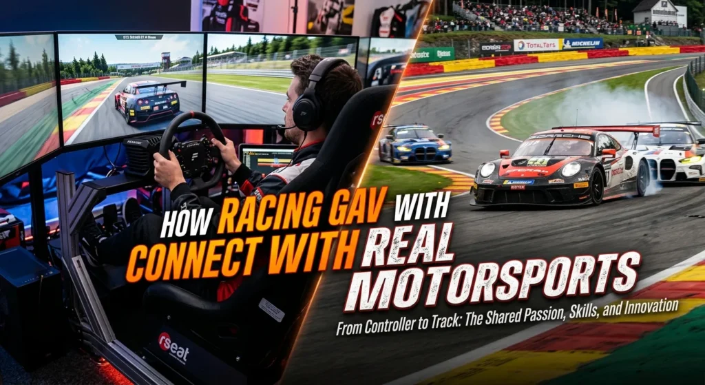 How Racing Games Connect With Real Motorsports