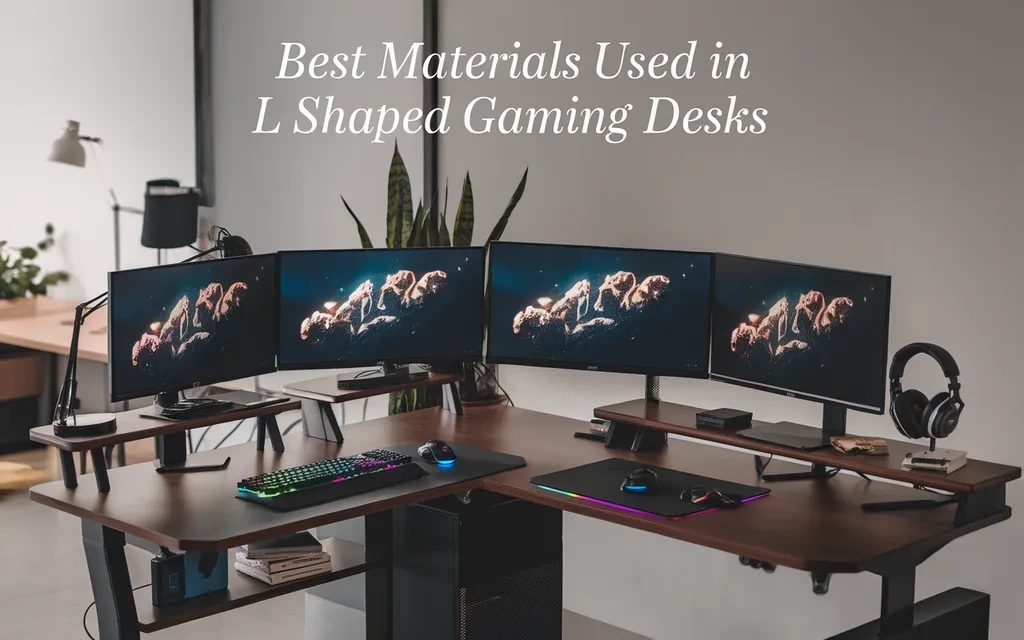 Best Materials Used in L Shaped Gaming Desks