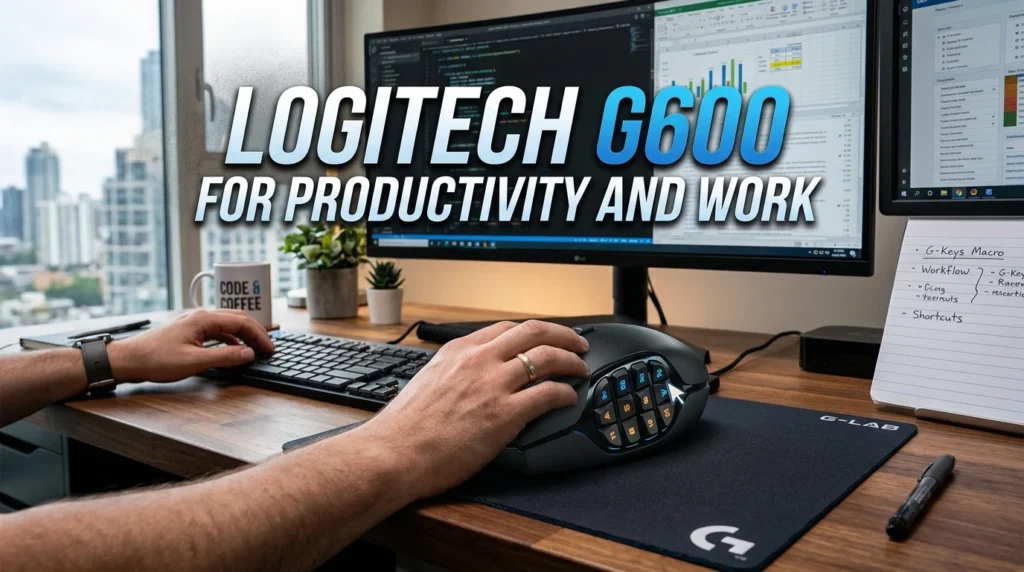 Logitech G600 for Productivity and Work