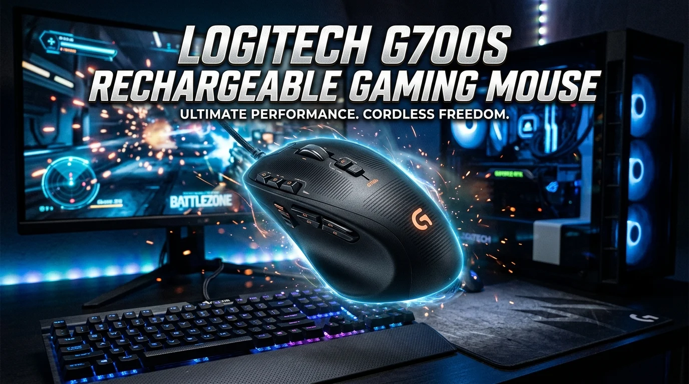 Logitech g700s rechargeable gaming