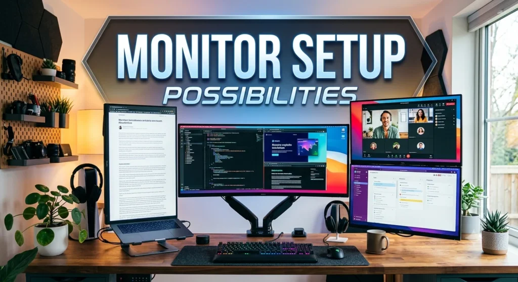 Monitor Setup Possibilities