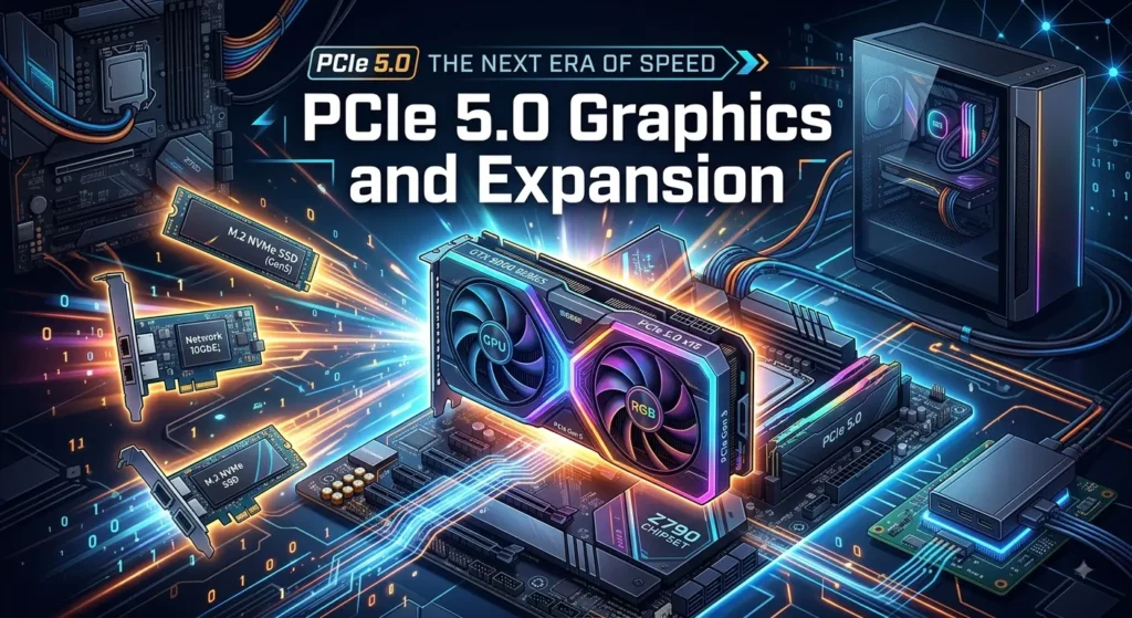 PCIe 5.0 Graphics and Expansion