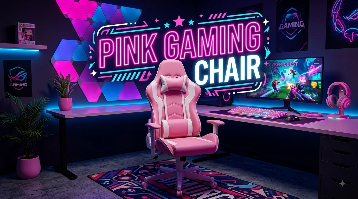 Pink Gaming Chair