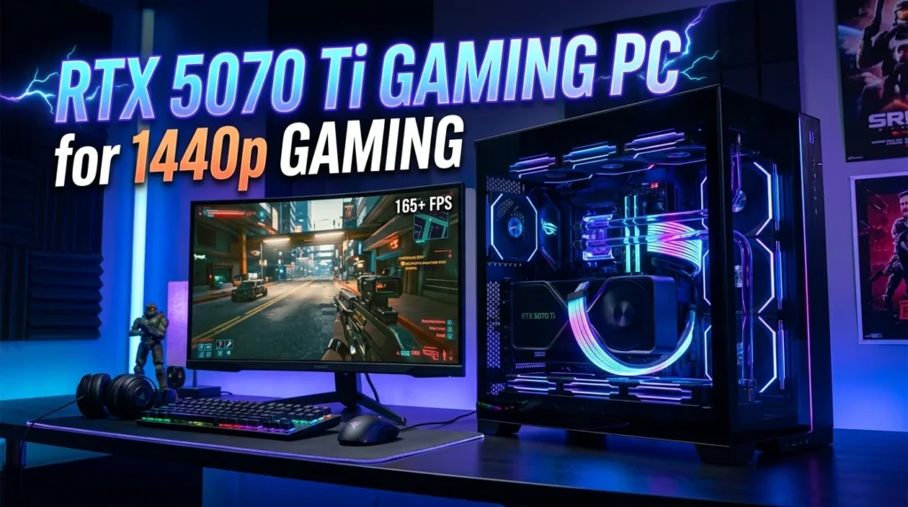 RTX 5070 Ti Gaming PC for 1440p Gaming