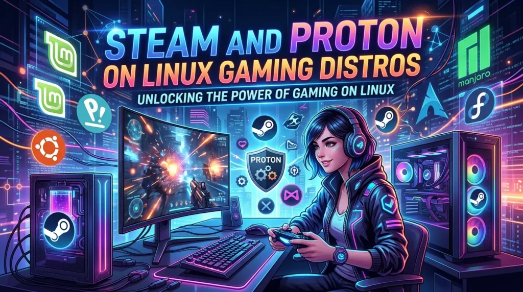 Steam and Proton on Linux Gaming Distros