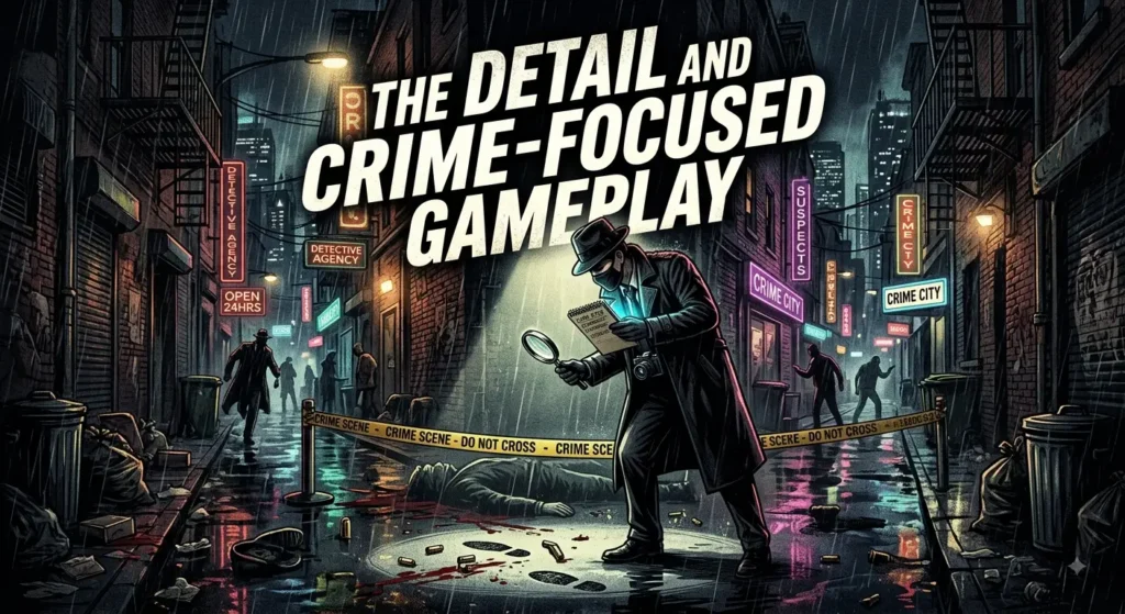 The Detail and Crime-Focused Gameplay