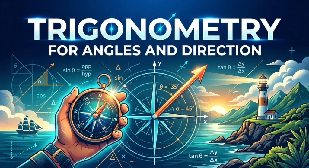 Trigonometry for Angles and Direction