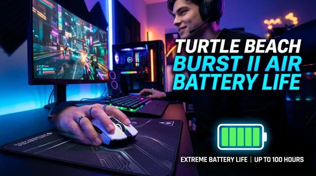 Turtle Beach Burst II Air Battery Life