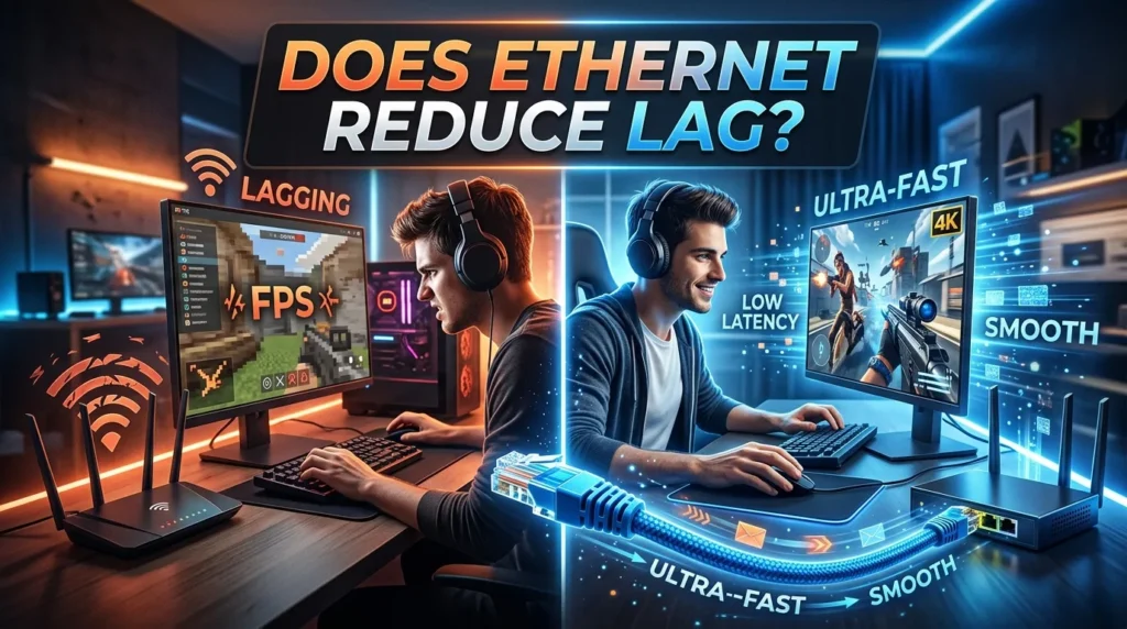 Does Ethernet Reduce Lag?