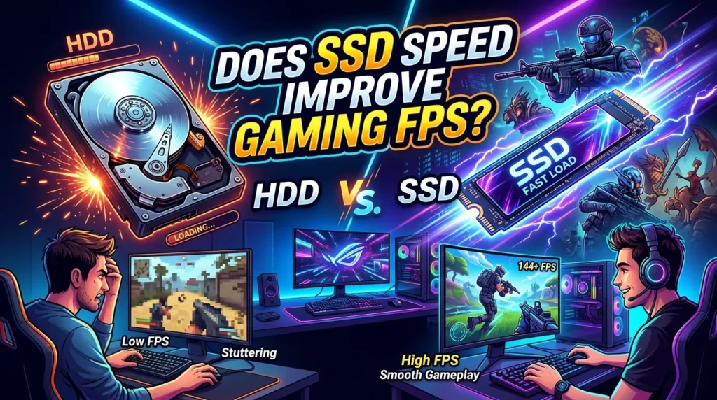 Does SSD Speed Improve Gaming FPS?