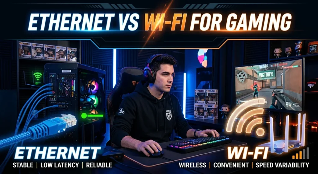 Ethernet vs Wi-Fi for Gaming
