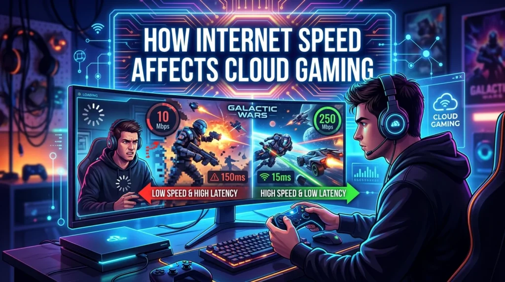 How Internet Speed Affects Cloud Gaming