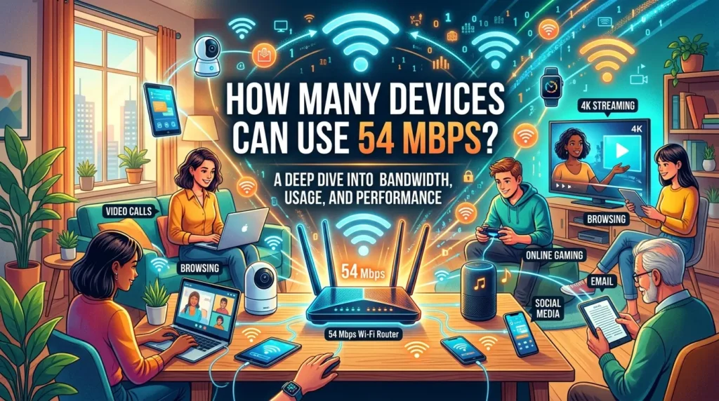 How Many Devices Can Use 54 Mbps?