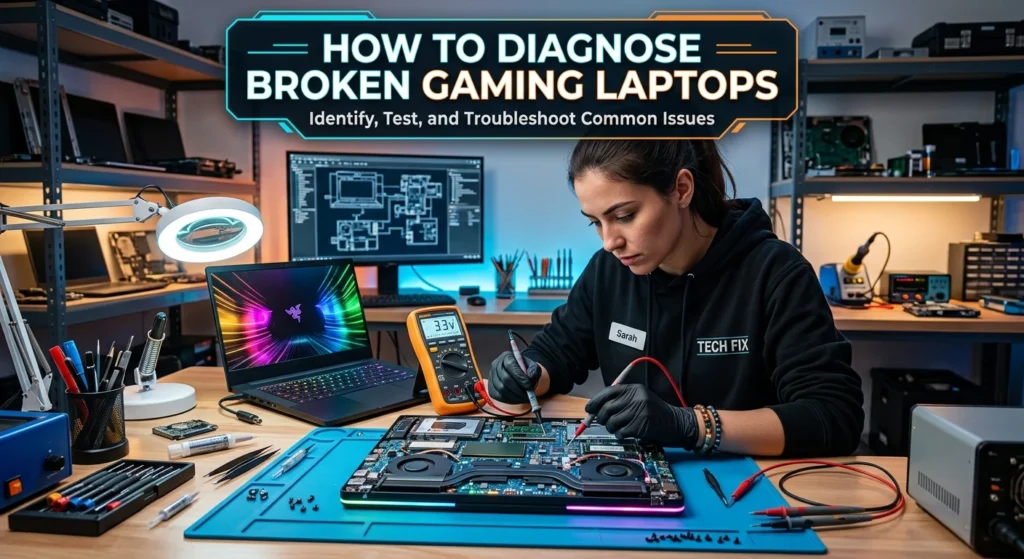 How to Diagnose Broken Gaming Laptops