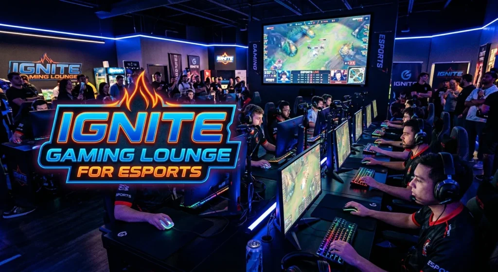 Ignite Gaming Lounge for Esports