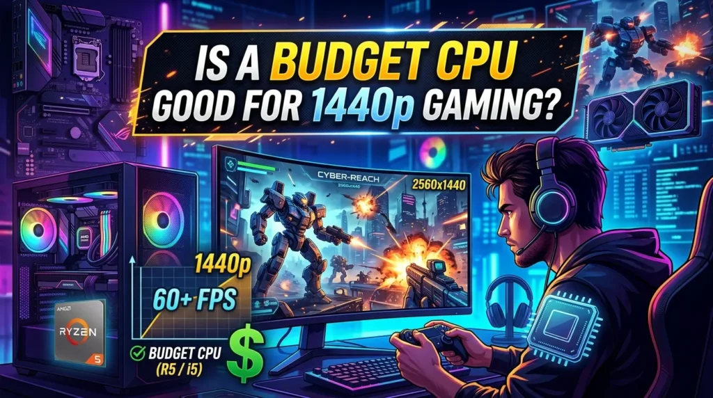 Is a Budget CPU Good for 1440p Gaming?