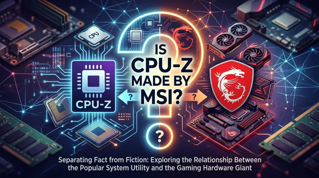 Is CPU-Z Made by MSI?