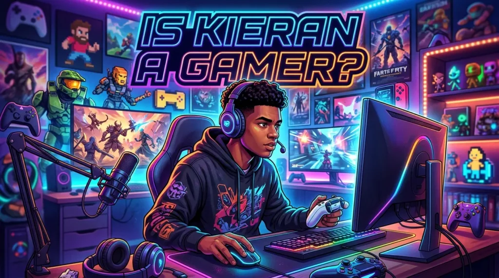 Is Kieran a Gamer?