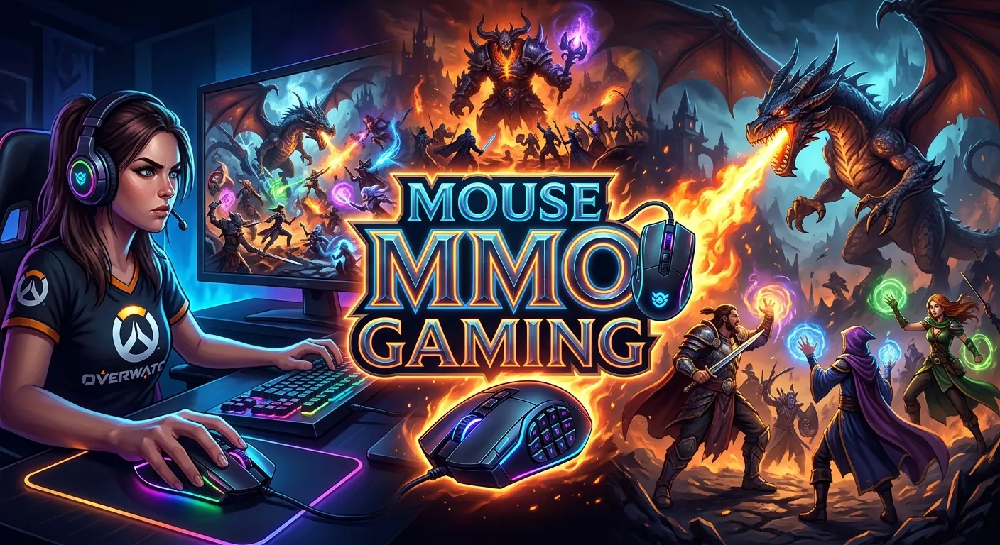Mouse mmo gaming