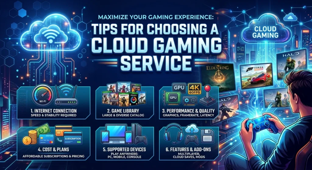 Tips for Choosing a Cloud Gaming Service