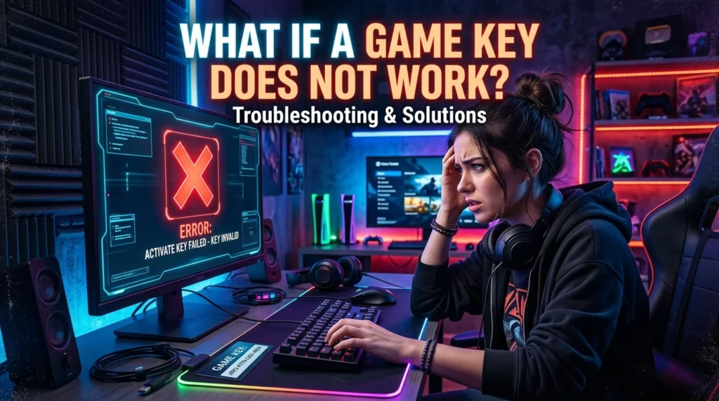 What If a Game Key Does Not Work?